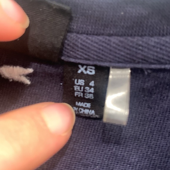 NWOT The Upside Navy Tie Dye Long Sleeve Top Size XS - Picture 7 of 8